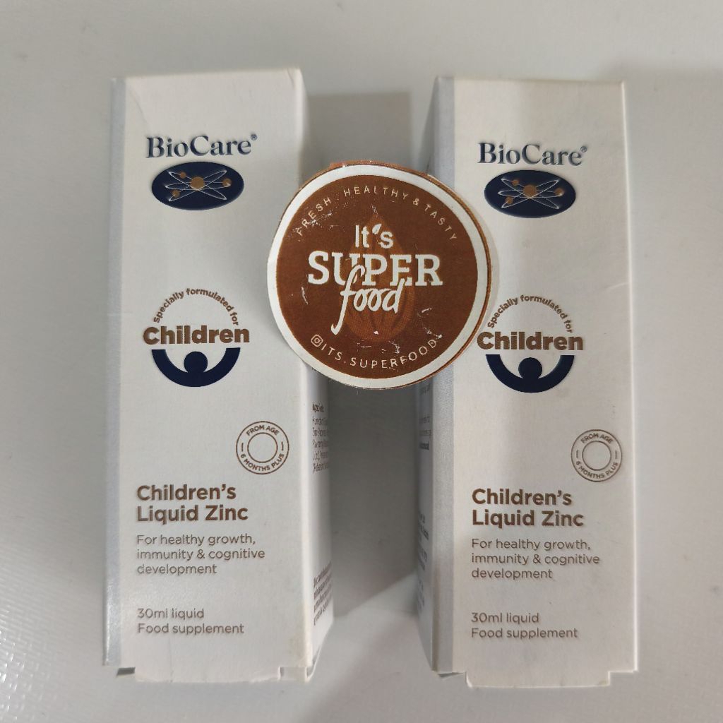 Biocare Children's Liquid Zinc | Vitamin Anak |.100% Original | Trusted Seller | Zinc | Tumbuh Kemba