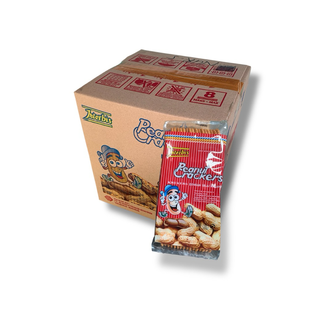 

Biskuit Peanut Crackers Perkarton 12pcs @268gr