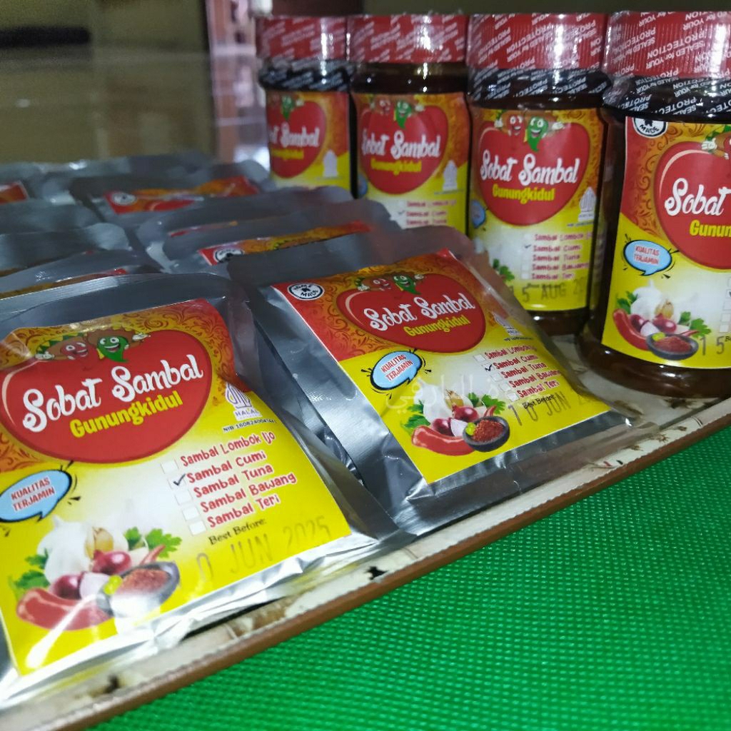 

New Produk Sobat Sambal Gunungkidul | Cumi, Tuna, Bawang, Teri