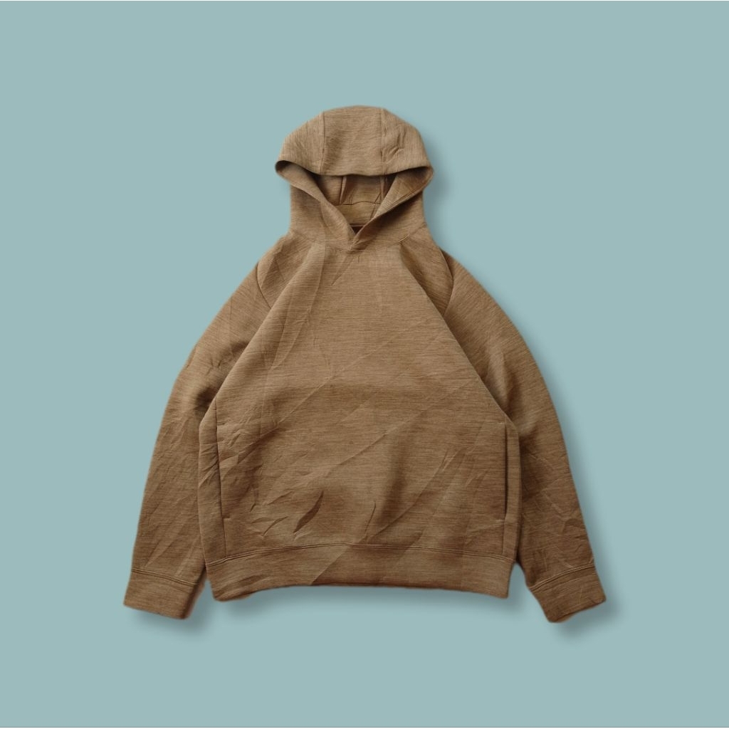 Uniquesport - Jaket Uniqlo Pullover Sweat Dry Ultra Strech Scuba Hoodie Second L