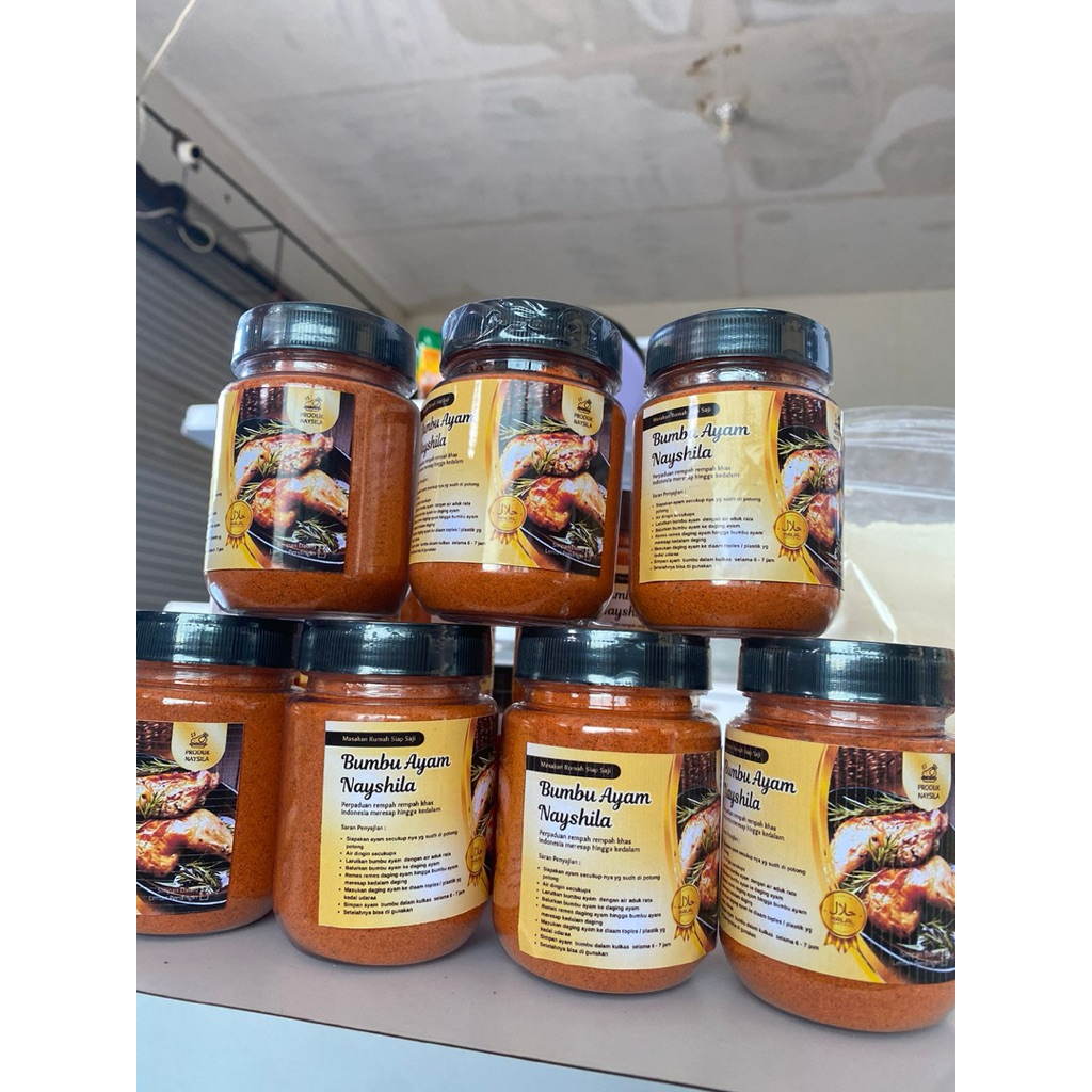 

bumbu ayam/ikan ,sambal marinasi/sambal iwak siap pakai
