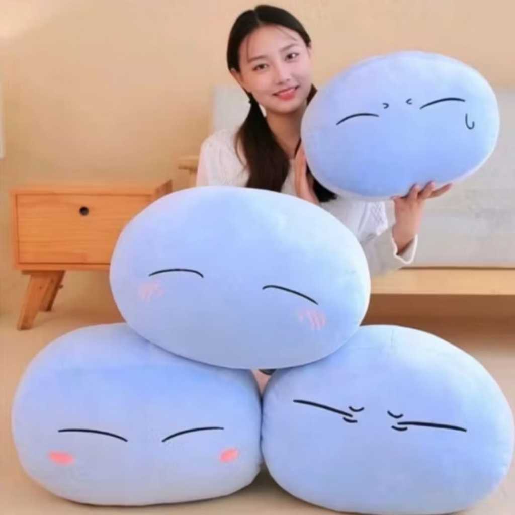 Boneka Rimuru Slime Tempest Ball Pillow Ukuran 30 cm
