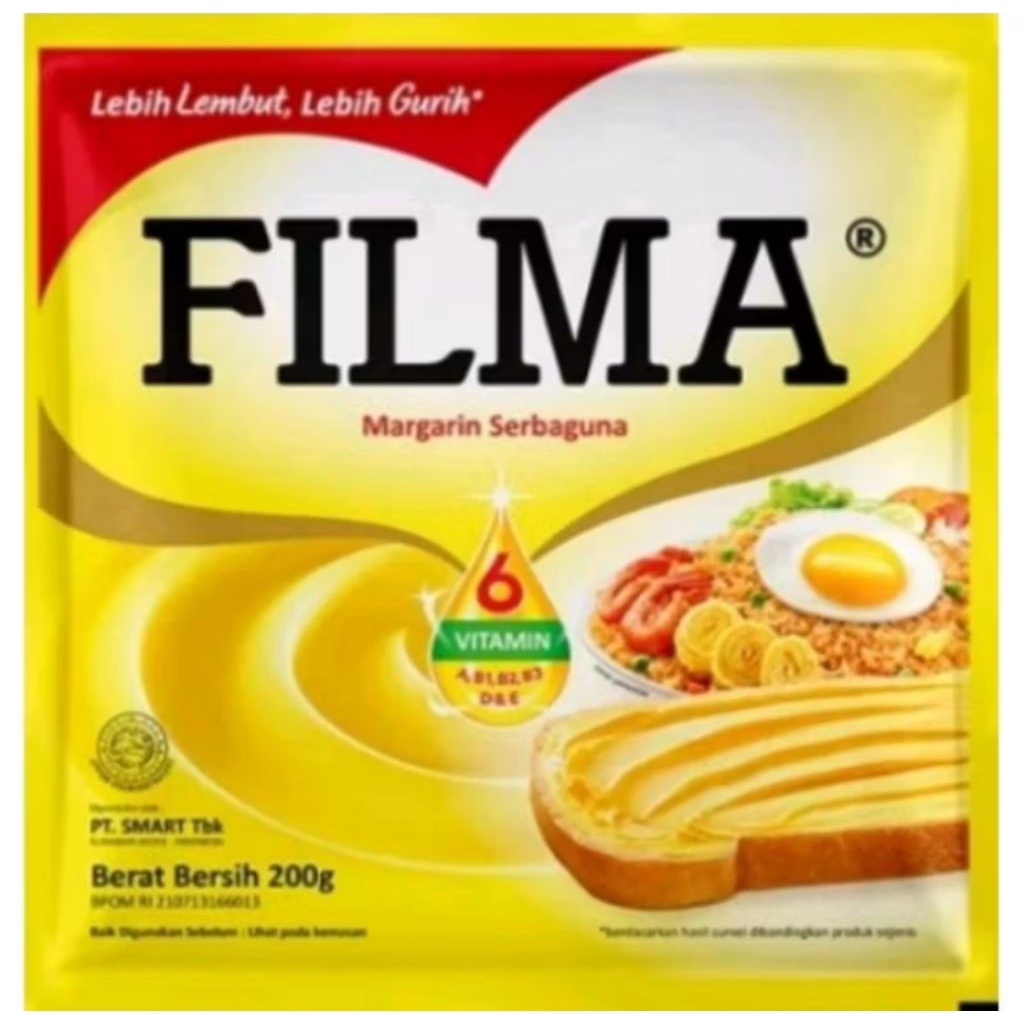 

FILMA Margarine 200gr - Mentega Filma 200gr