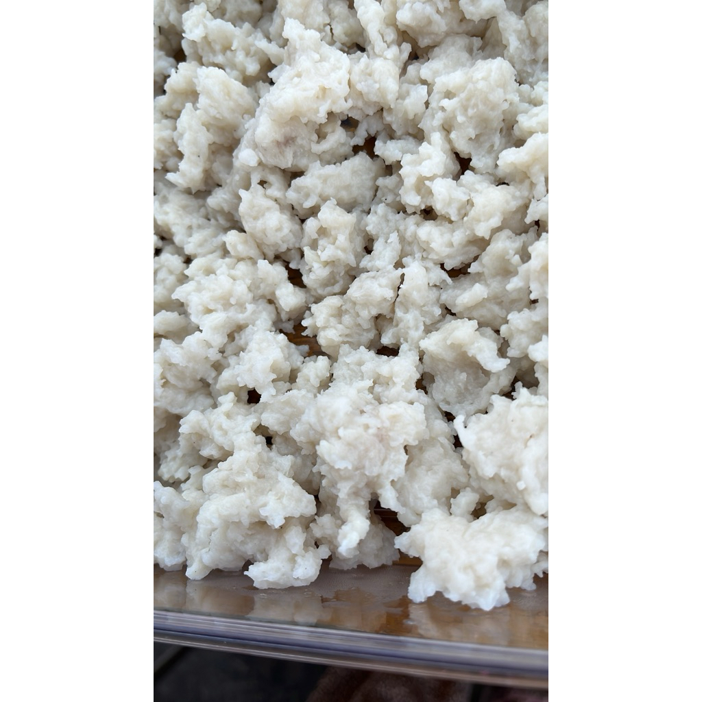 

tekwan ikan tenggiri 100% tenggiri asli tanpa campuran, non smg dijamin sehat higenis olahan rumahan