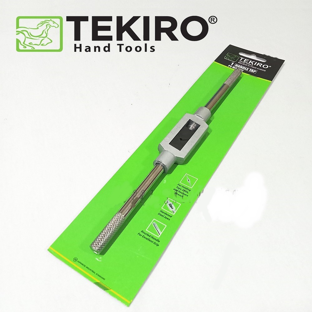 Handle Tap and Dies Set Tekiro Gagang Snai Tap Die Stang Tap Set Handle Tap M1 - M10 Japan