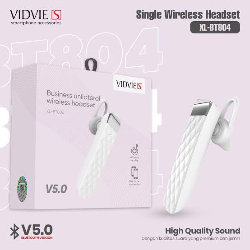 HEADSET BLUETOOTH VIDVIE XLBT804