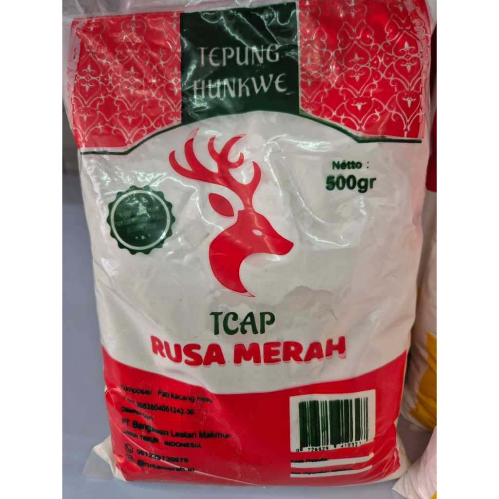 

TCAP Rusa Merah Tepung Hunkwe 500gr/ Tepung Hungkwe/ Tepung Hunkwe