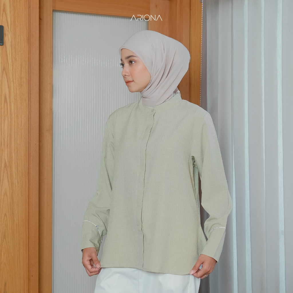Ariona - Kemeja Basic Qinara Top