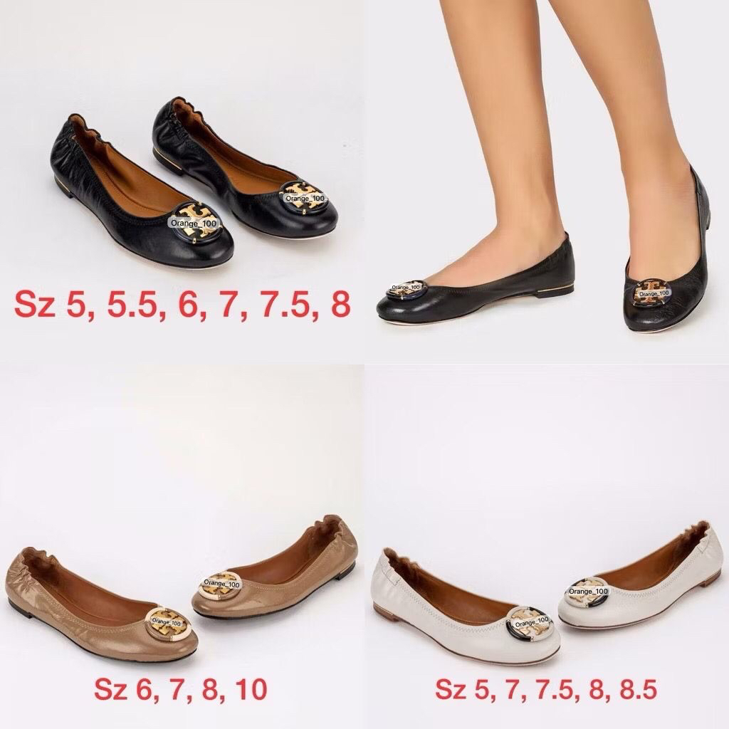 SEPATU WANITA TB MULTI LOGO FLAT ORIGINAL