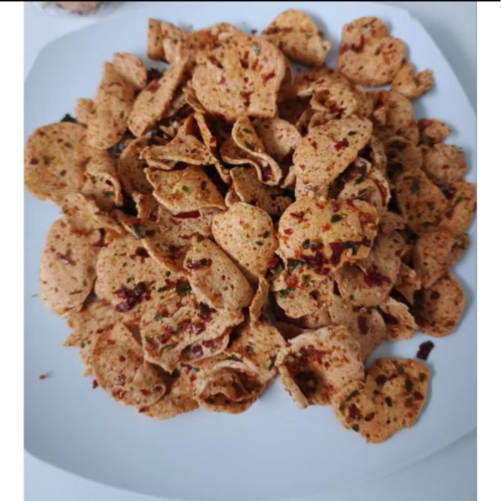 

BASRENG KERIPIK PEDAS DAUN JERUK(UK JUMBO) 500GR