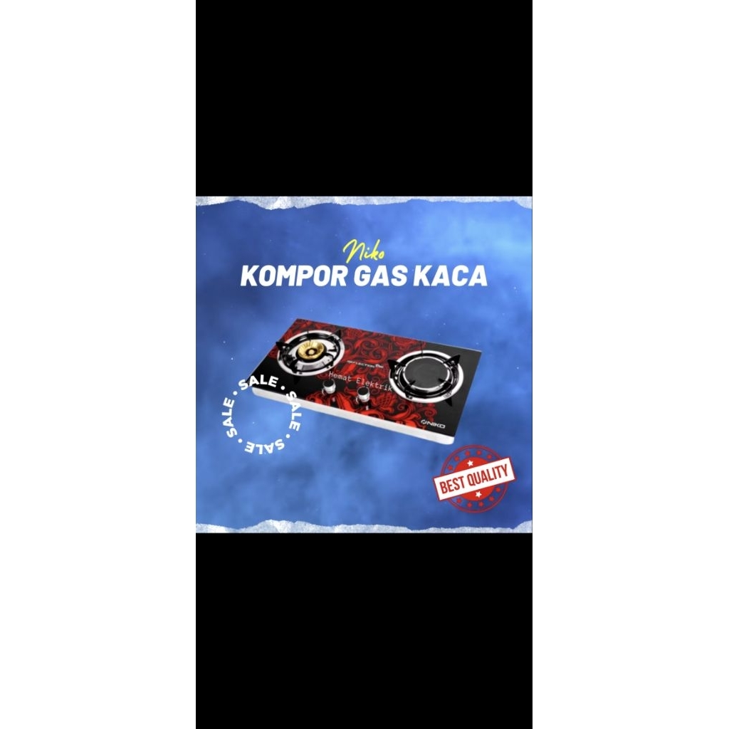 Niko Kompor 2 Tungku Reflection Duo