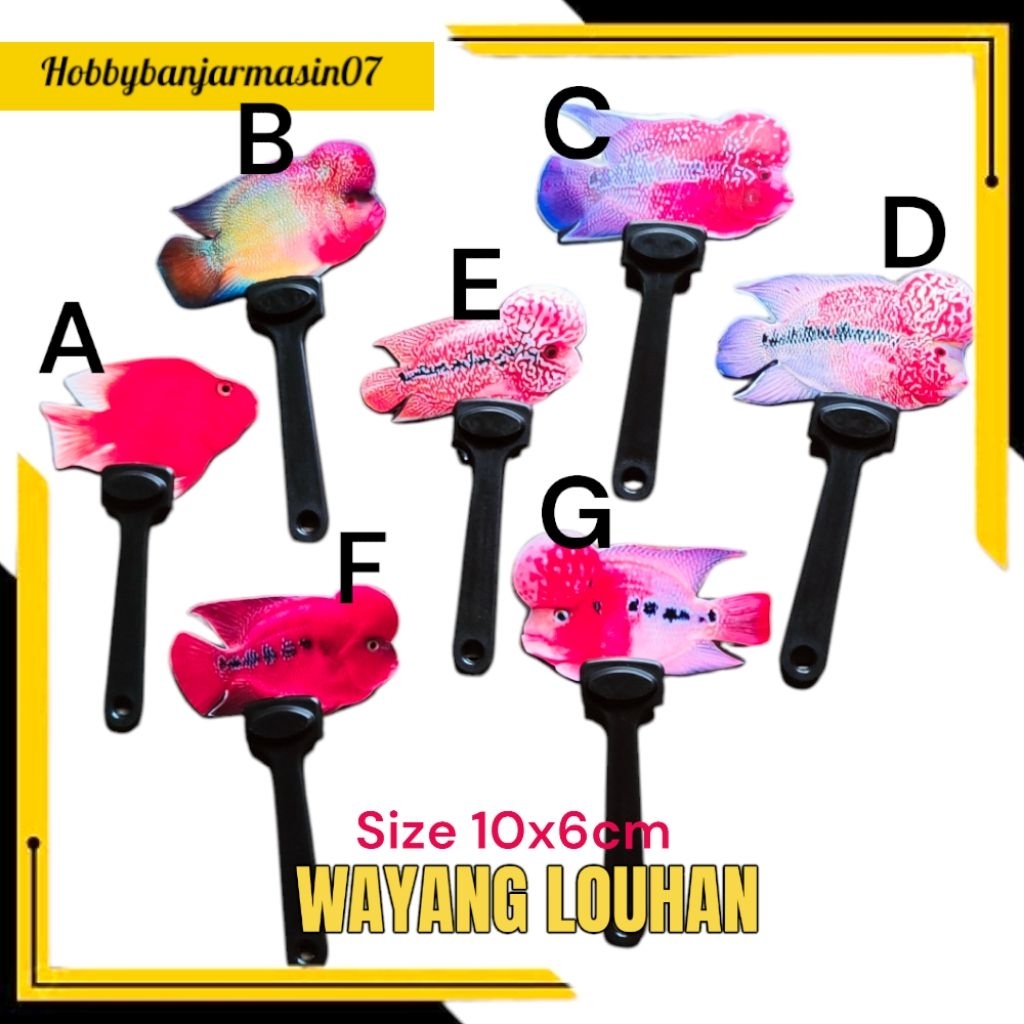 WAYANG LOUHAN ,UNTULAN LOUHAN , PATUNG LOUHAN, WAYANG IKAN LOUHAN, LOUHAN FLARING ,LOUHAN GALAK