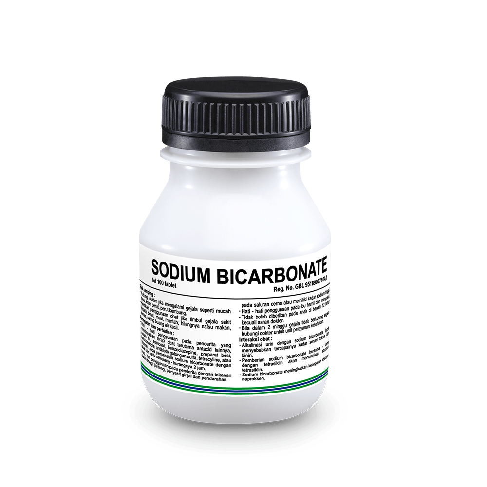 

Sodium Bicarbonate 500mg 100's Tablet Pim