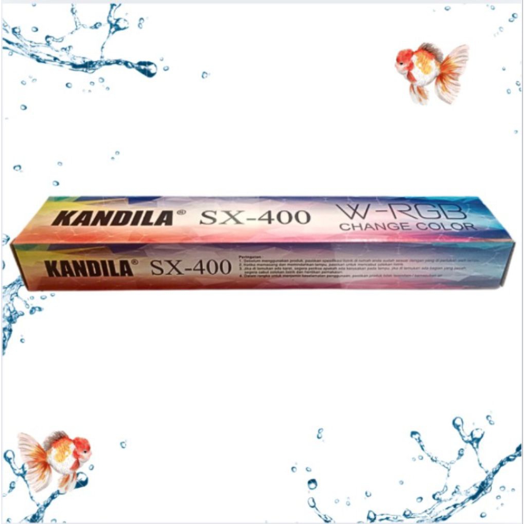 LAMPU KANDILA PRO SX 500 3 MODE CAHAYA LED AQUARIUM CHANGE COLOR