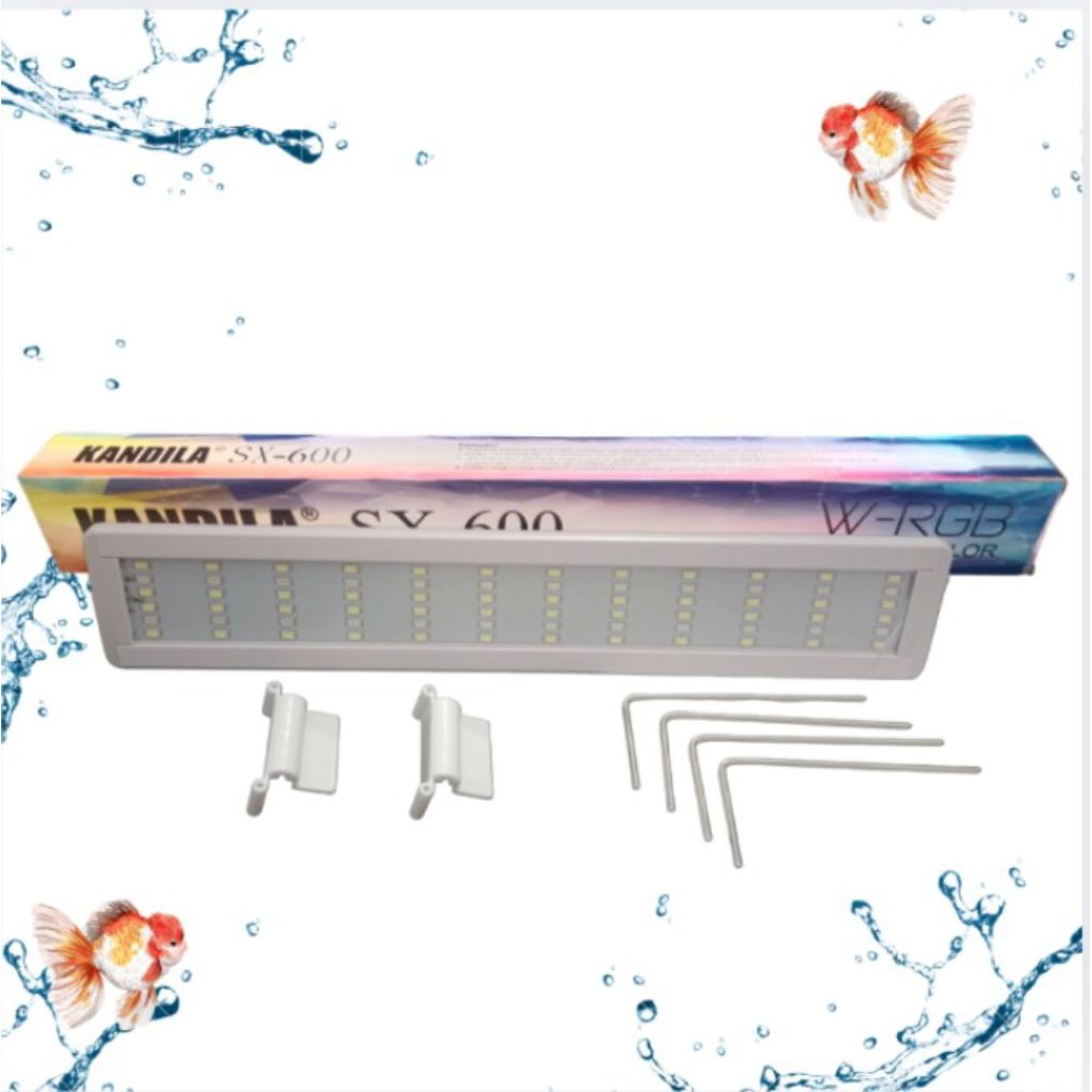 LAMPU KANDILA PRO SX 600 3 MODE CAHAYA LED AQUARIUM CHANGE COLOR