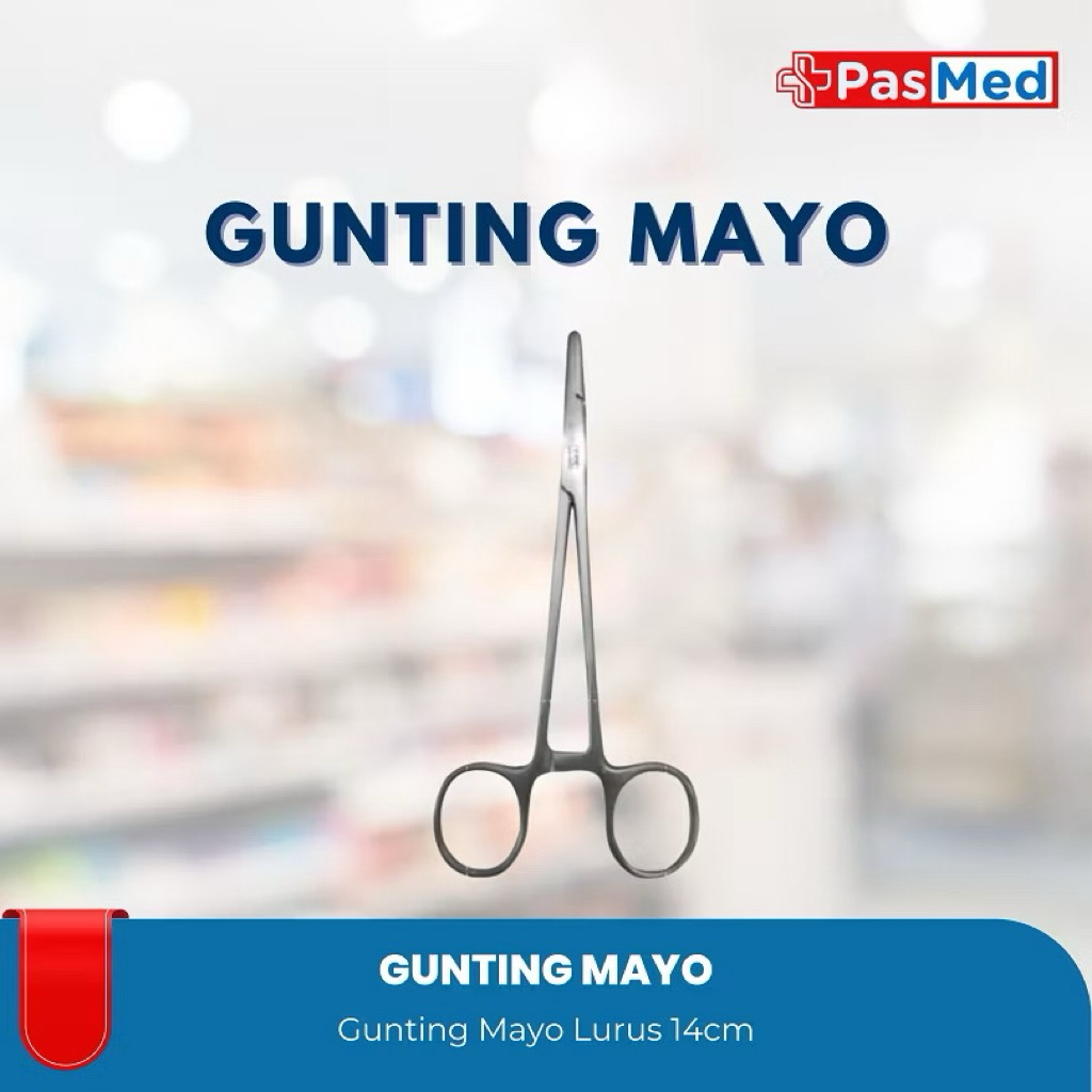 

Gunting Mayo Lurus 14cm / Mayo Scissor Str 14cm