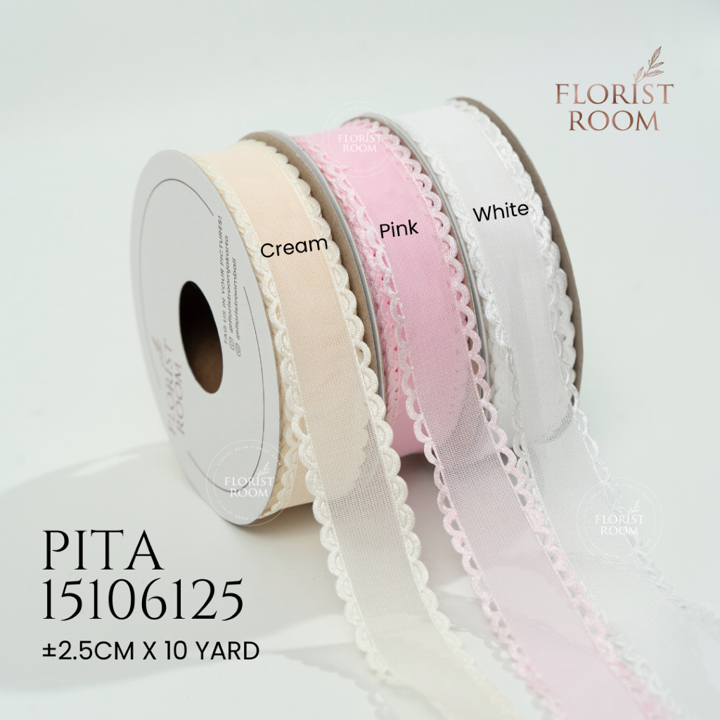 

Pita 15106125 - ±2.5 cm x 10 yard - Ribbon - Pita Kain
