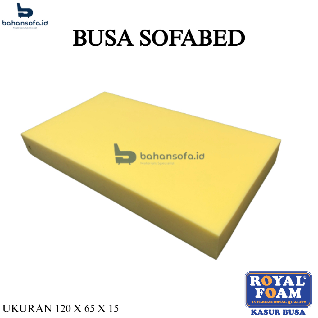 BUSA SOFA / KASUR BUSA SOFA BED ROYAL FOAM / BUSA LEMBARAN