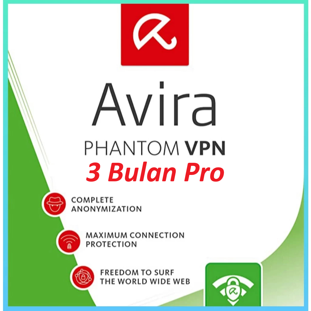 VPN Avira Phantom Pro 3 Bulan