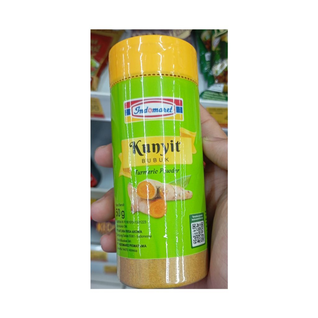 

INDOMARET BUMBU KUNYIT BUBUK 50GR