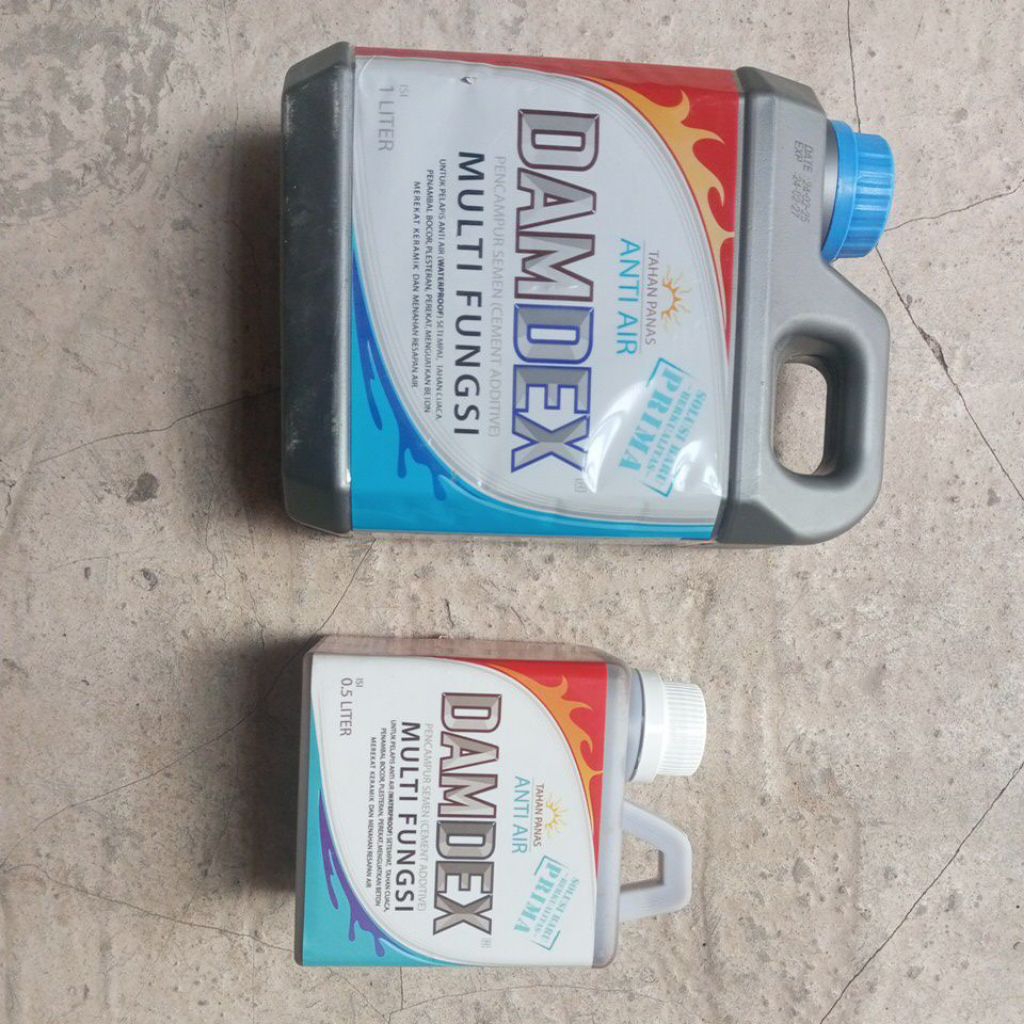 damdex multifungsi 0.5 liter dan 1 ltr tahan panas,tahan air