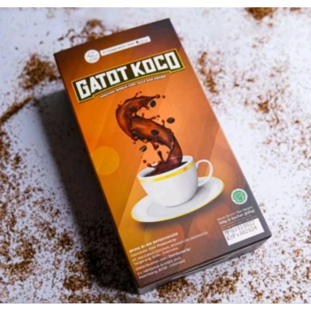 

Kopi Gatot koco 1 Box isi 5 sachet untuk stamina pria