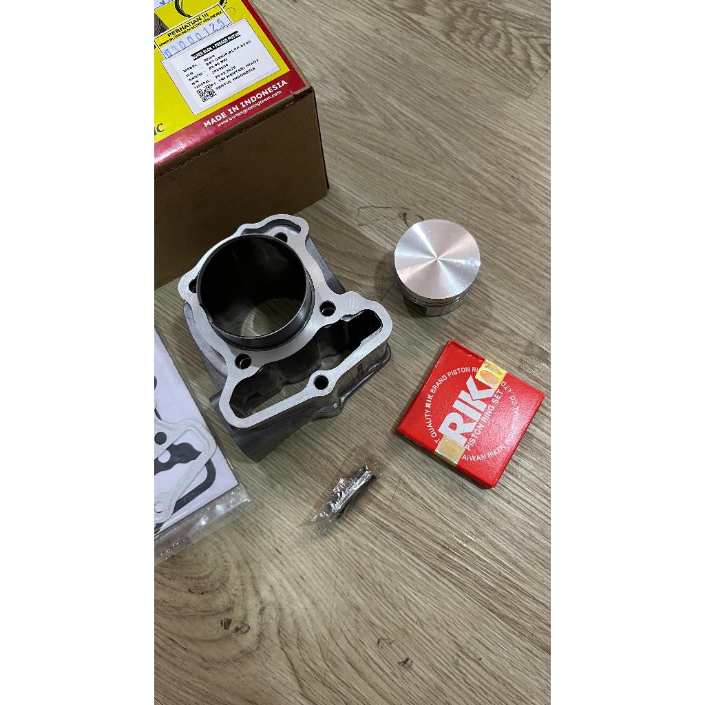 BLOK SEHER GENIO BEAT DELUXE 53 MM BRT BLOK SEHER BRT GENIO BEAT DELUXE 53MM FORGED PISTON BRT