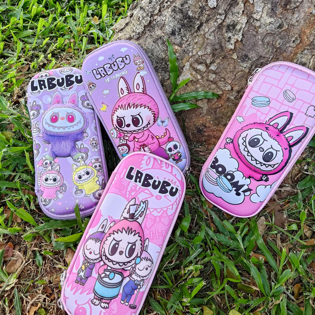 

Kotak Pensil 3D Karakter Labubu Pouch Series Labubu Pensil 3 Dimensi Lucu Anak Sekolah TK-SD