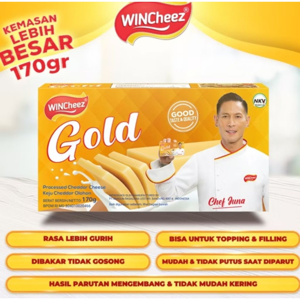 

Wincheez keju gold 170g