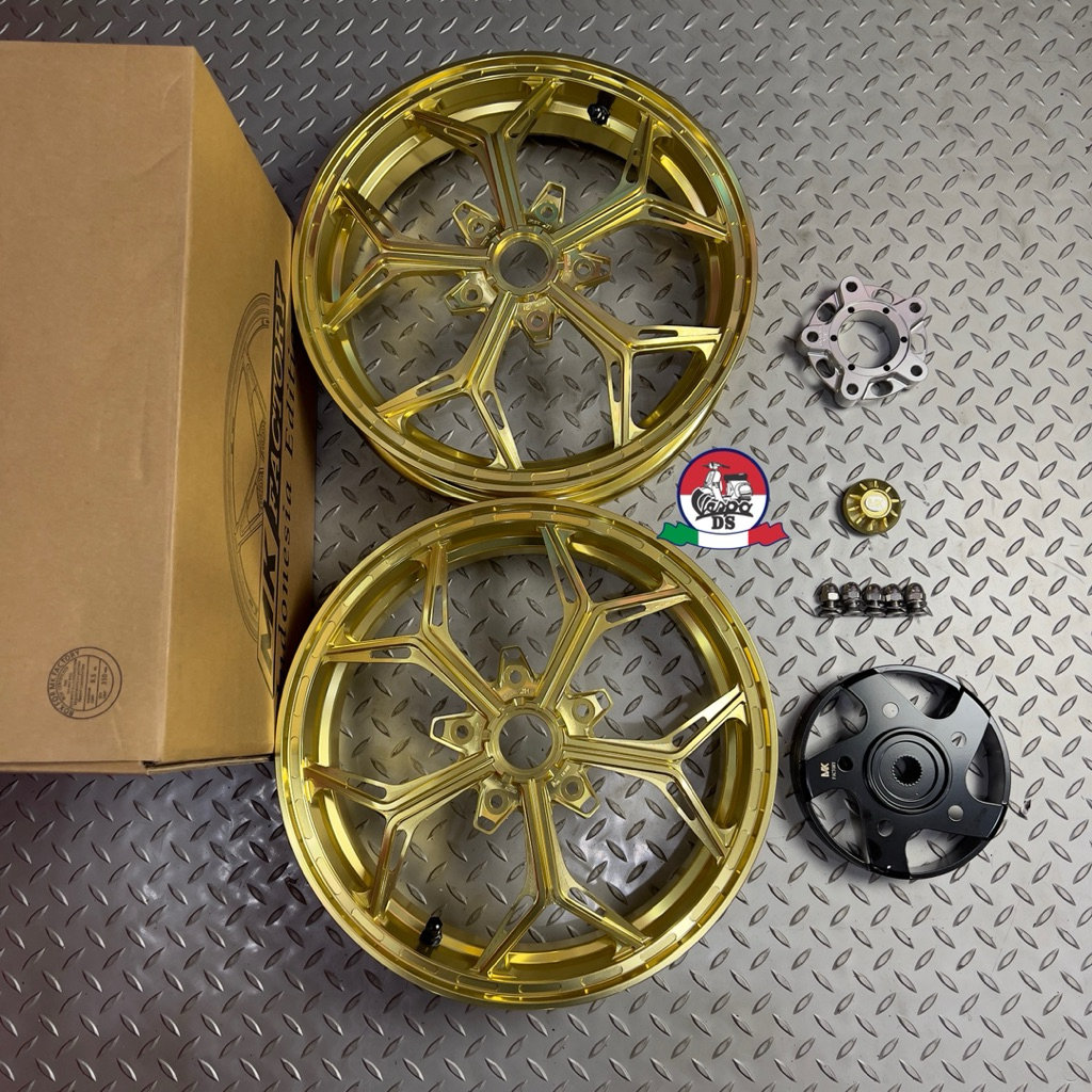 Velg MK FACTORY MK14 Gold Vespa Sprint Primavera GTS S LX