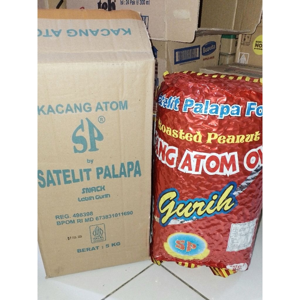 

Kacang Atom Oven SP (1 dus/5 kg)