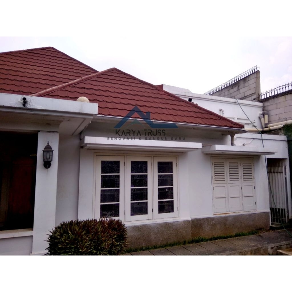 Renovasi Rumah Tinggal / Bongkar Pasang Atap Baja Ringan / Pemasangan Rangka Atap Baja Ringan / Bang