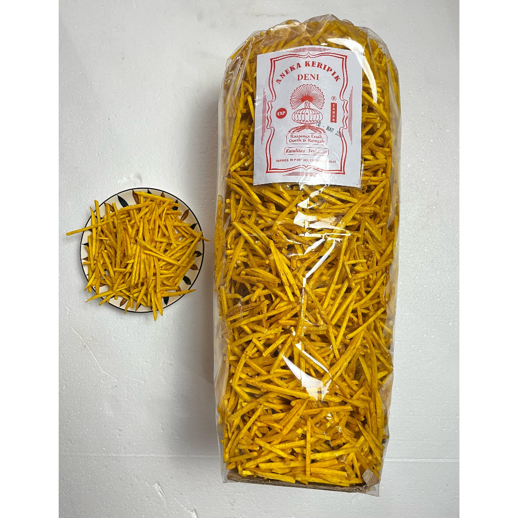 

Sehati Snack - Keripik Talas/Tales/Taleus Janur Cemilan Asin Renyah | 250gr, 500gr Ecer