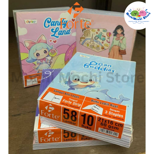 

Ay00! Buku Tulis Sidu Skola 58 Lembar (Edisi Baru Skola) 1 Pack Isi 10 Buku Buku Kwarto 58 Lembar
