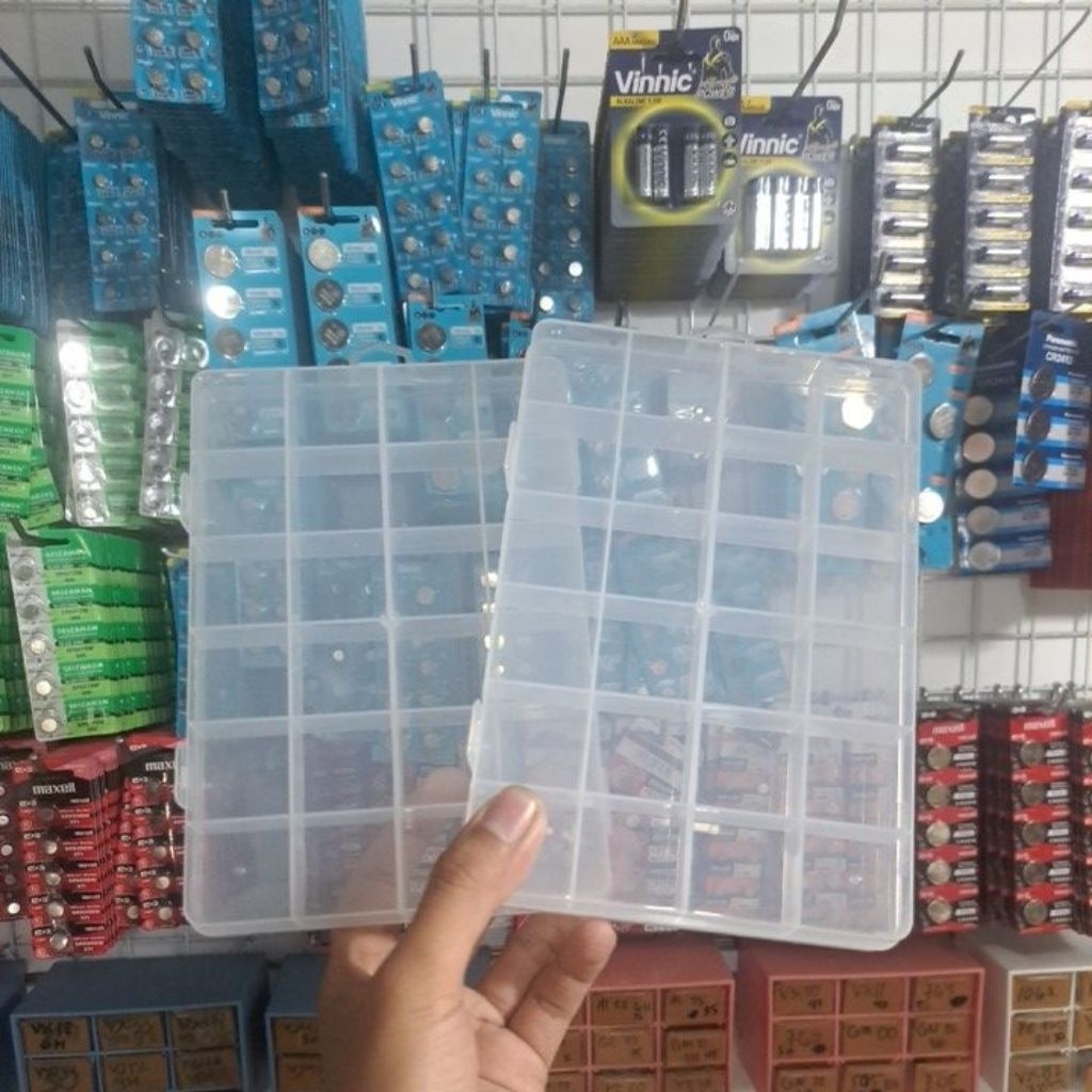 kotak penyimpanan sparepart jam tangan kotak serbaguna