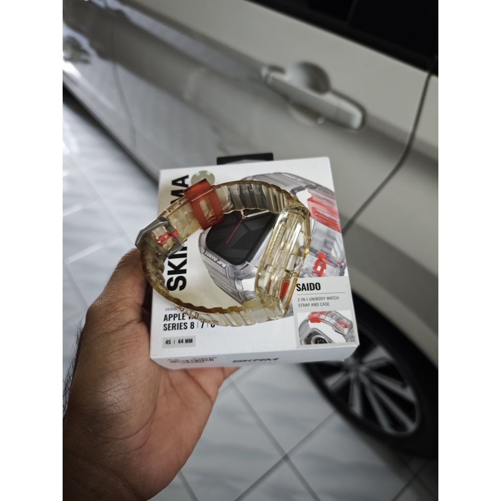 case pelindung apple watch series 7 8 9 skinarma saido