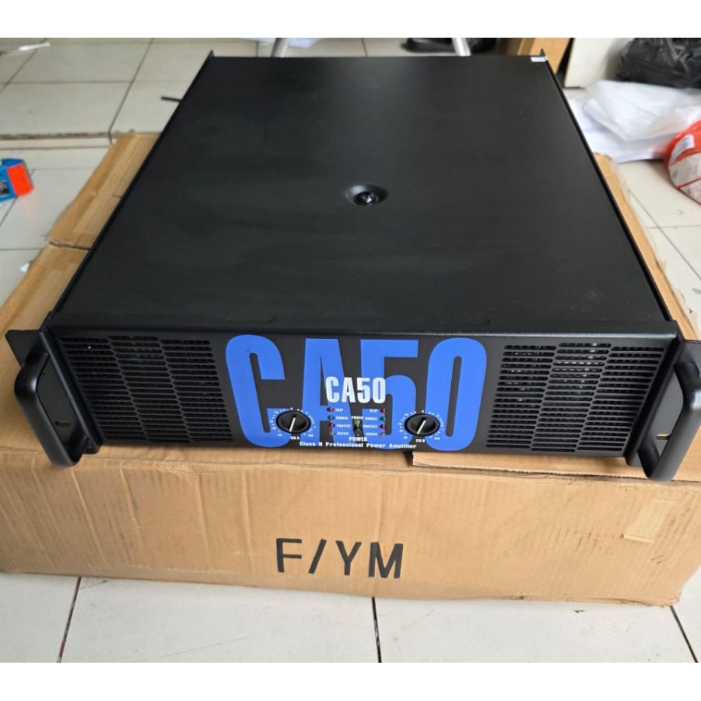 POWER AMPLIFIER SOUNDSTANDARD CA50 WATT BESAR CLASS SUPER CA 50