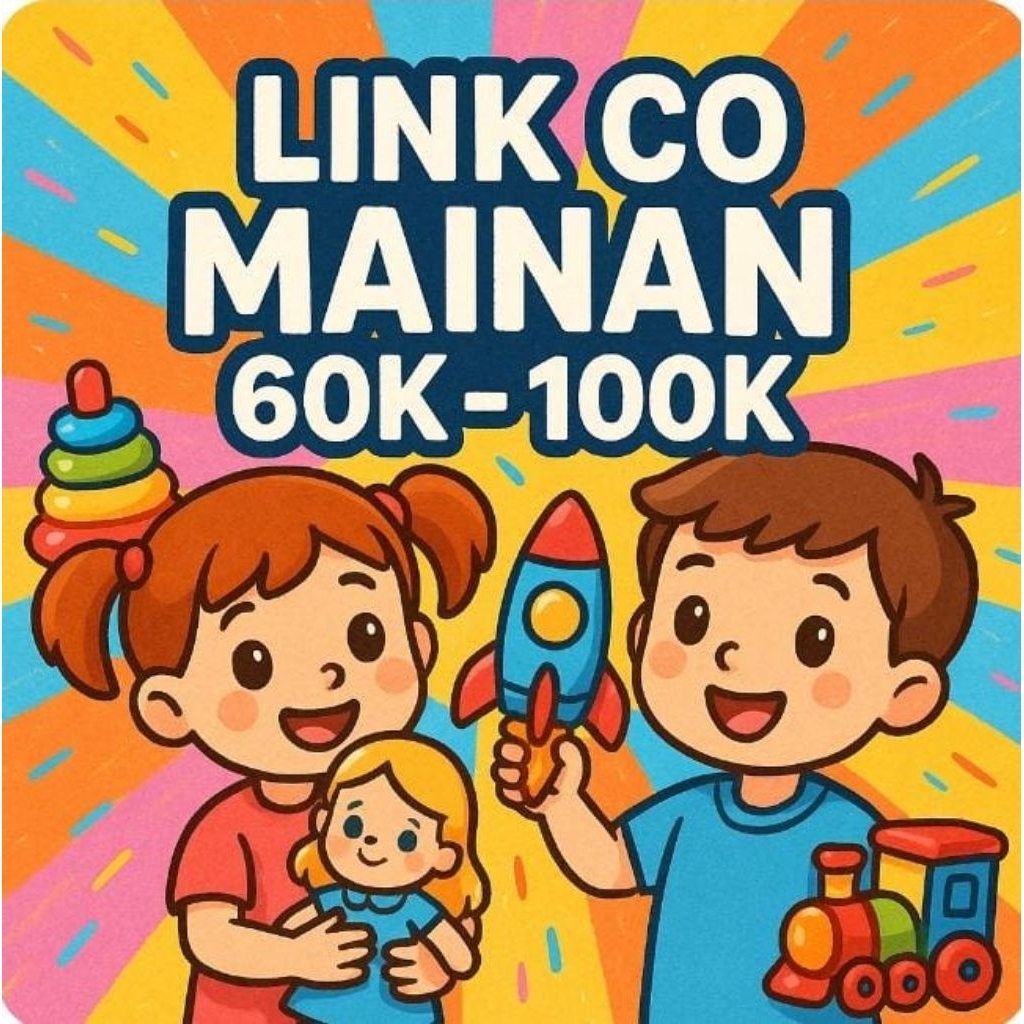 

MAINAN ANAK 60k-100k topper hiasan