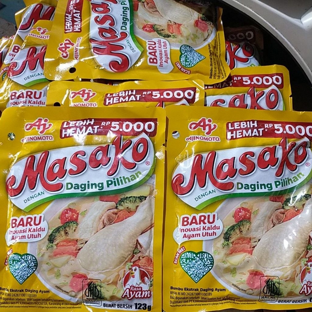 

Masako ayam 123 gram