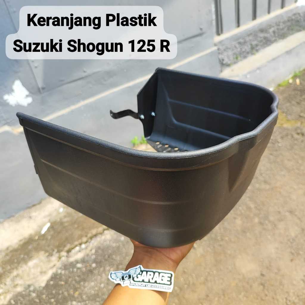 Keranjang Suzuki Shogun 125 R PLASTIK Kranjang Bagasi Tengah Keranjang Sayur Box Sogun 125 R Set Bau