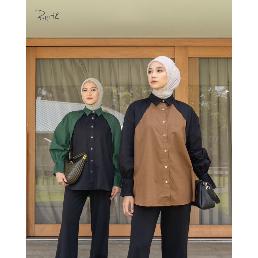 Rurik Kemeja Wanita Zenola Shirt