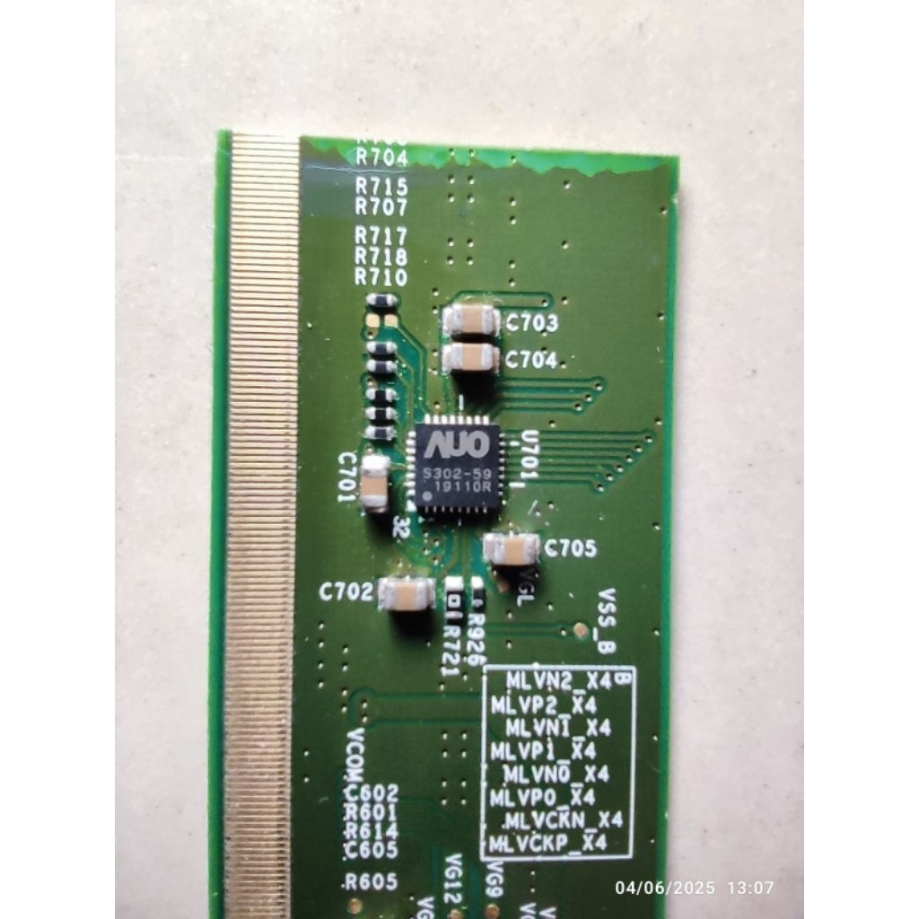 IC AUO S302-59 & AUO G201-2V/-19