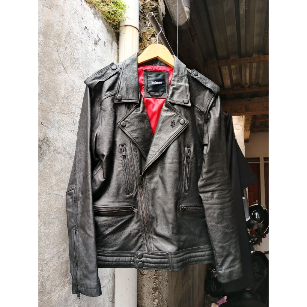Leather Jacket Maternal