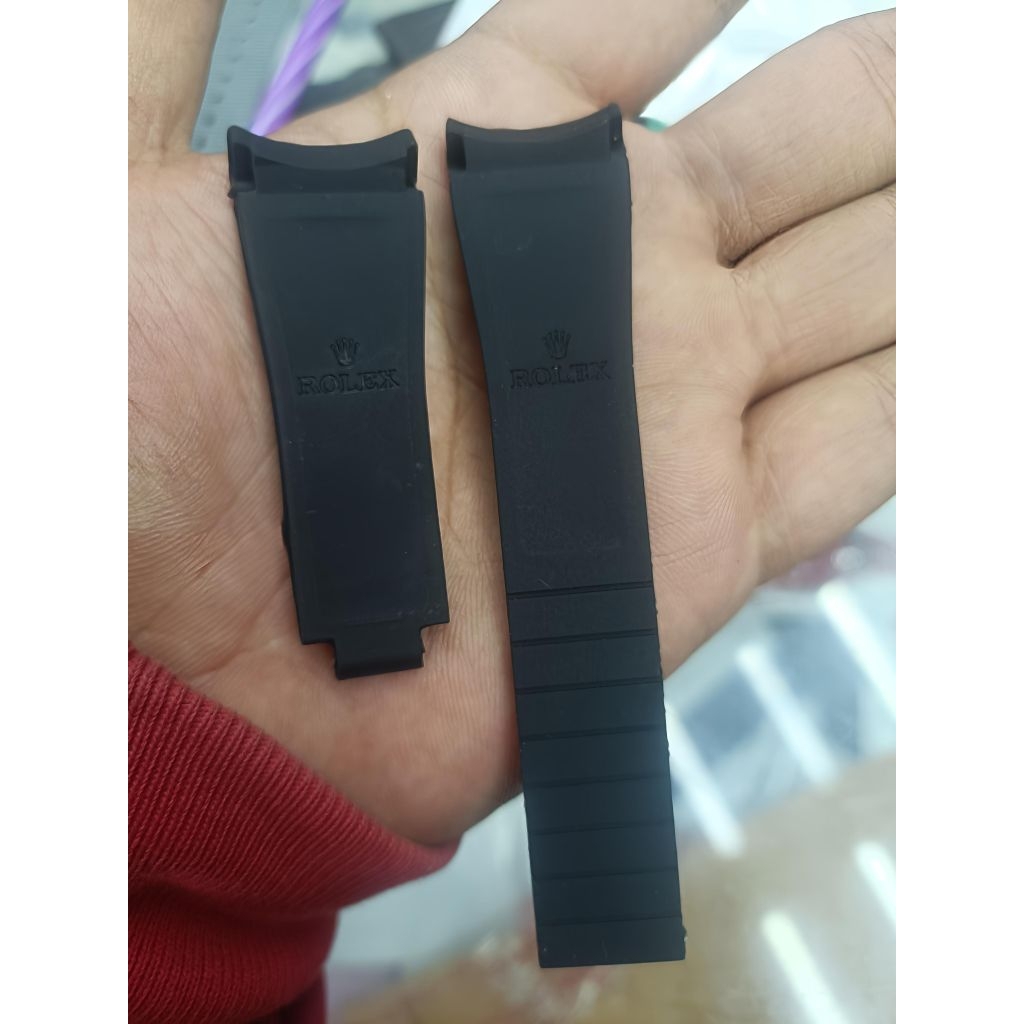 TALI JAM TANGAN ROLEX RUBBER STRAP TALI JAM TANGAN ROLEX
