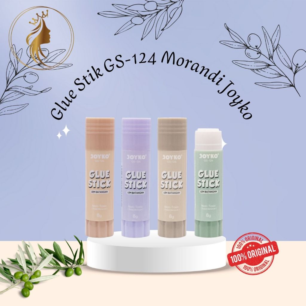 

Lem Glue Stik GS-124 Morandi Joyko / Lem Stik Kertas Morandi Joyko [PCS]
