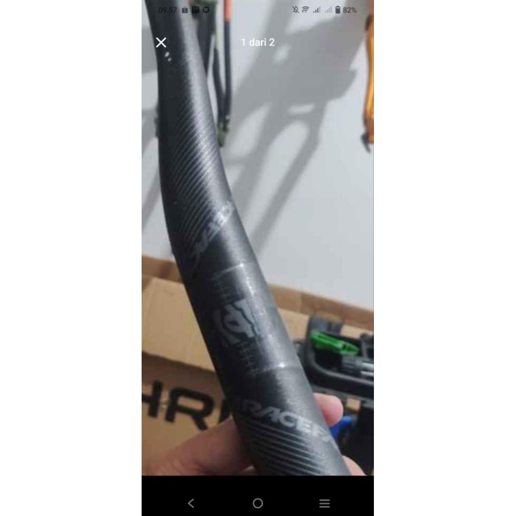 stang mtb merek raceface ukuran 35 mm