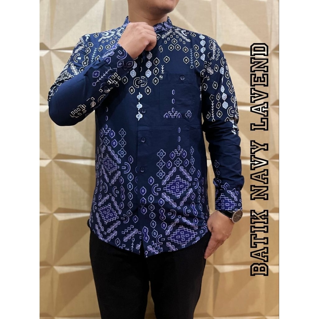 Kemeja panjang KH ERKAPE PRINT premium Terbaru