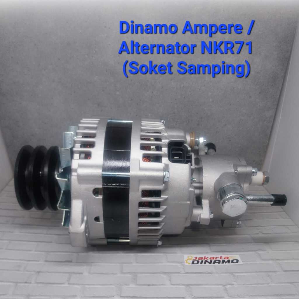Dinamo Ampere / Alternator NKR71 (Soket Samping) - BARU - BERGARANSI
