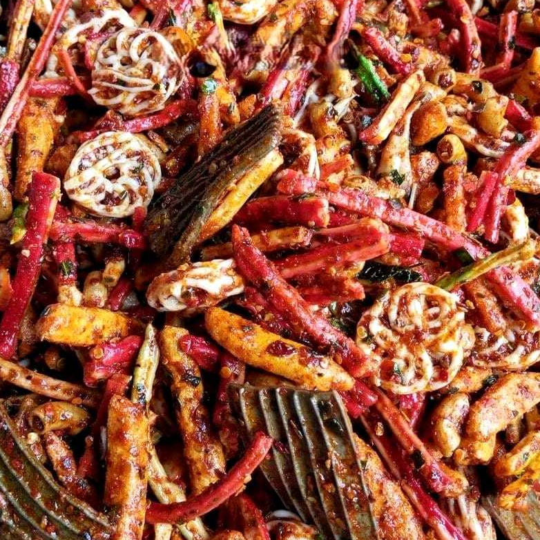 

KERUPUK Seblak Mix/Campur PEDAS Daun Jeruk 1kg 500gr 250gr