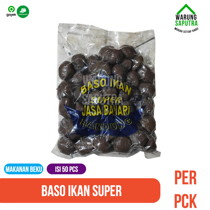 

Baso Ikan / Bakso Ikan Kecil Super per Bungkus Isi 50